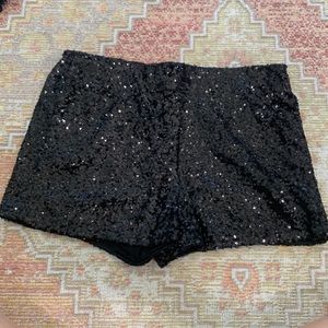 Forever21 sequin shorts size Medium